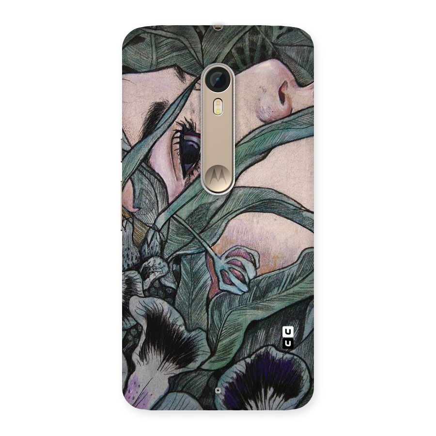 Girl Grass Art Back Case for Motorola Moto X Style