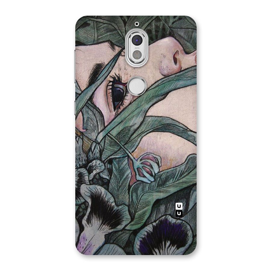 Girl Grass Art Back Case for Nokia 7