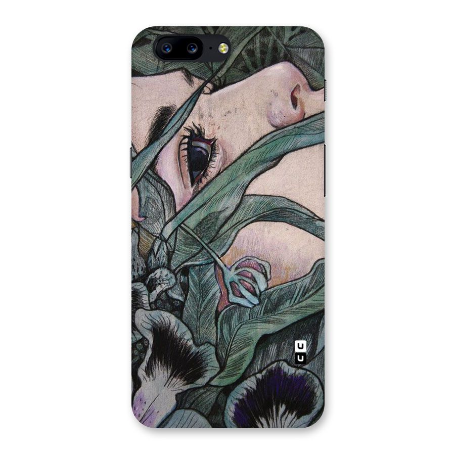 Girl Grass Art Back Case for OnePlus 5