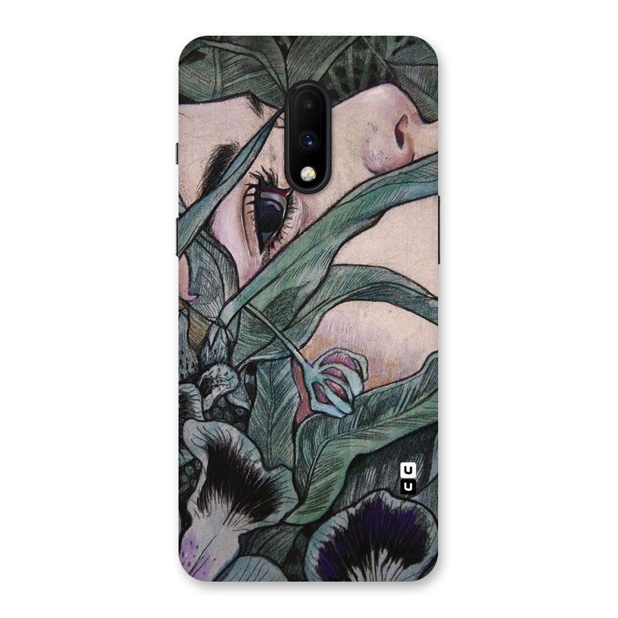 Girl Grass Art Back Case for OnePlus 7