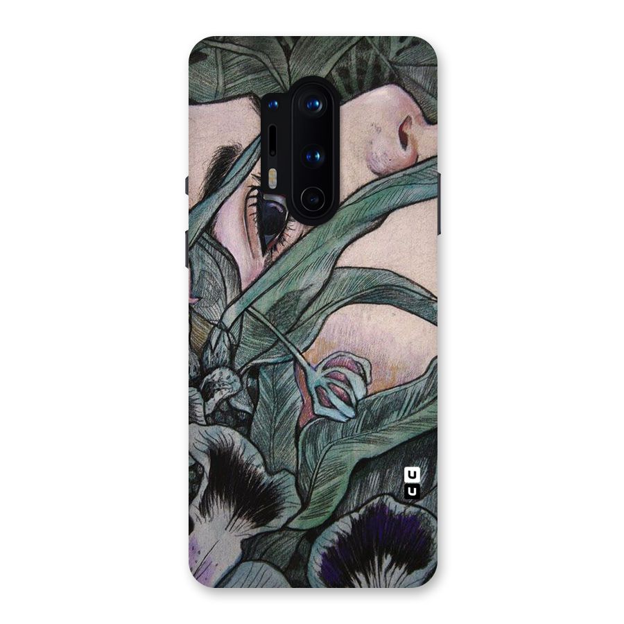 Girl Grass Art Back Case for OnePlus 8 Pro