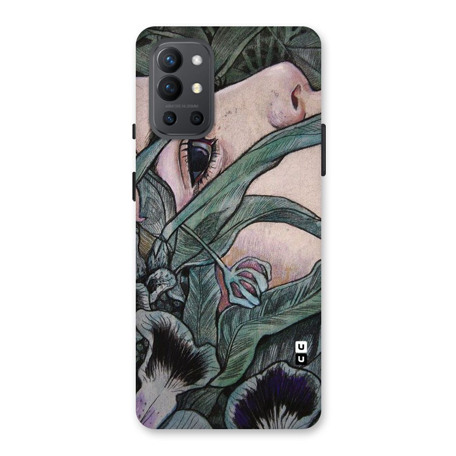Girl Grass Art Back Case for OnePlus 9R