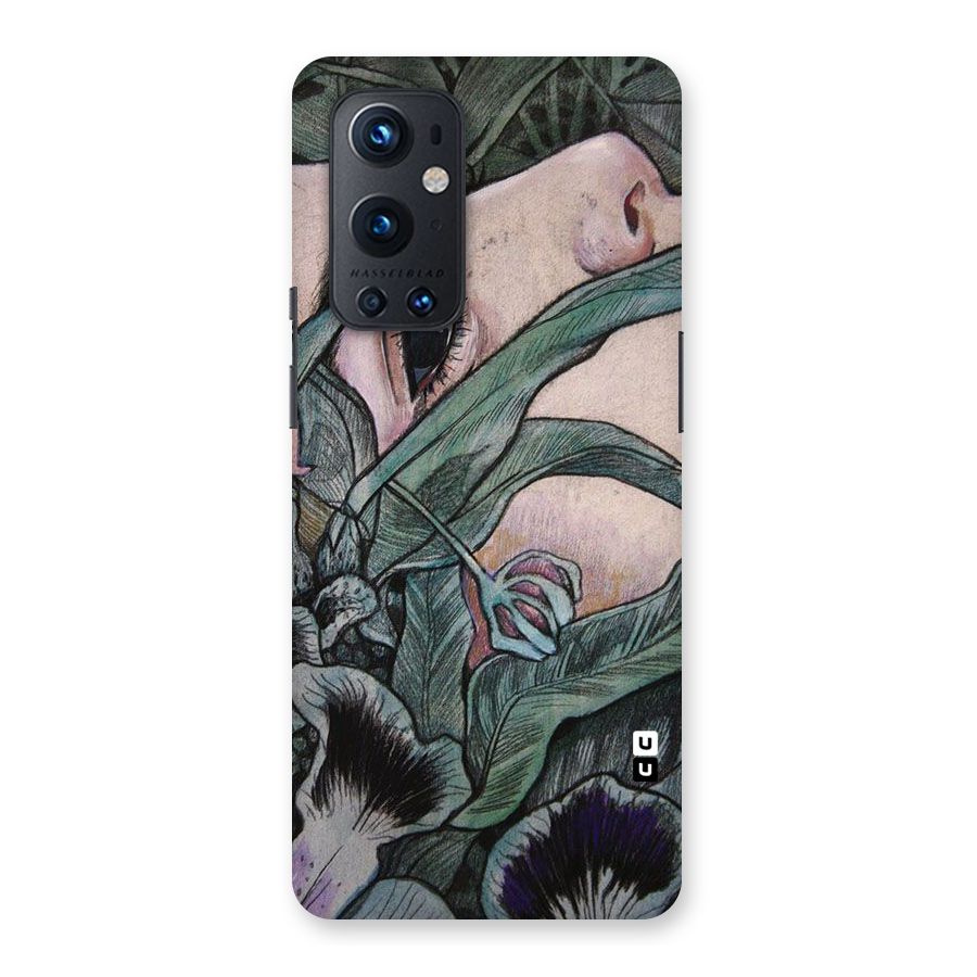 Girl Grass Art Back Case for OnePlus 9 Pro