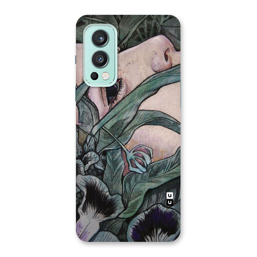 Girl Grass Art Back Case for OnePlus Nord 2 5G
