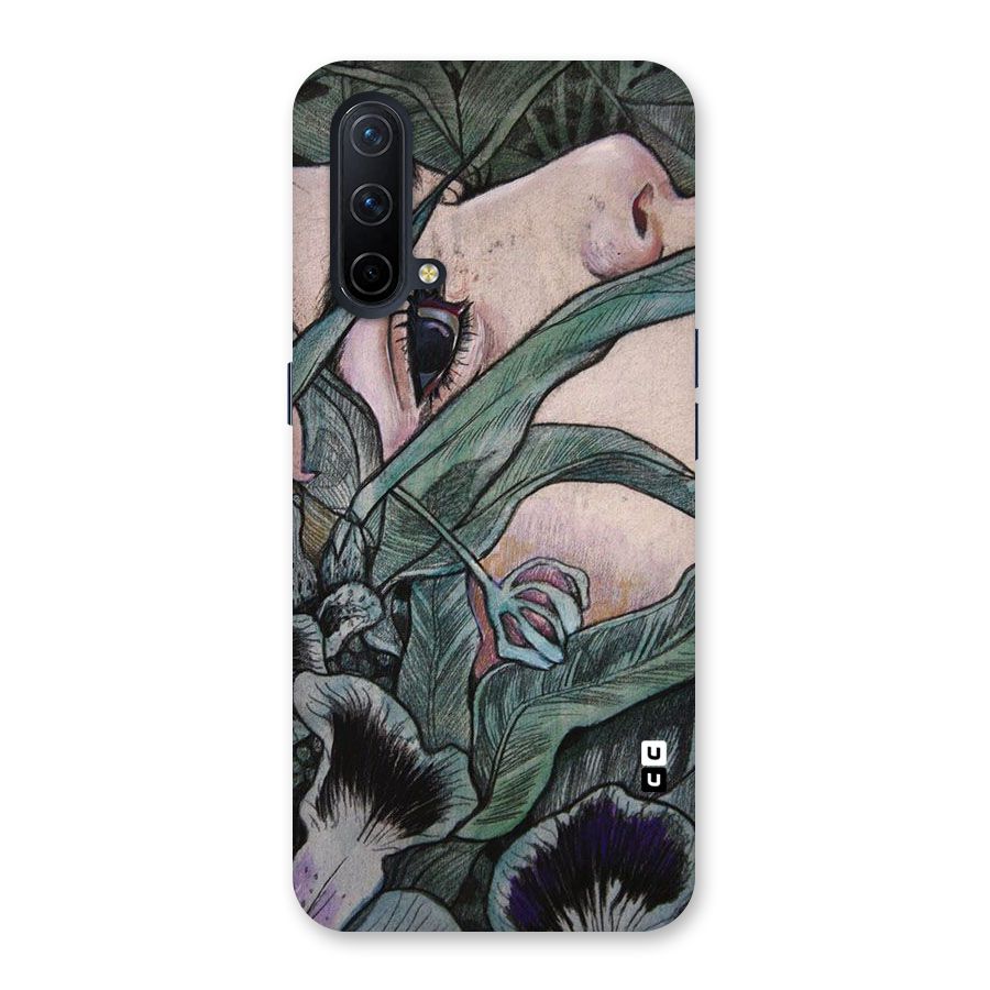 Girl Grass Art Back Case for OnePlus Nord CE 5G