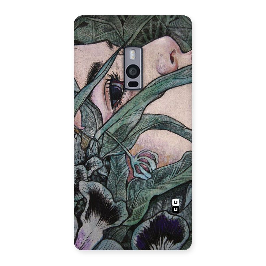 Girl Grass Art Back Case for OnePlus Two