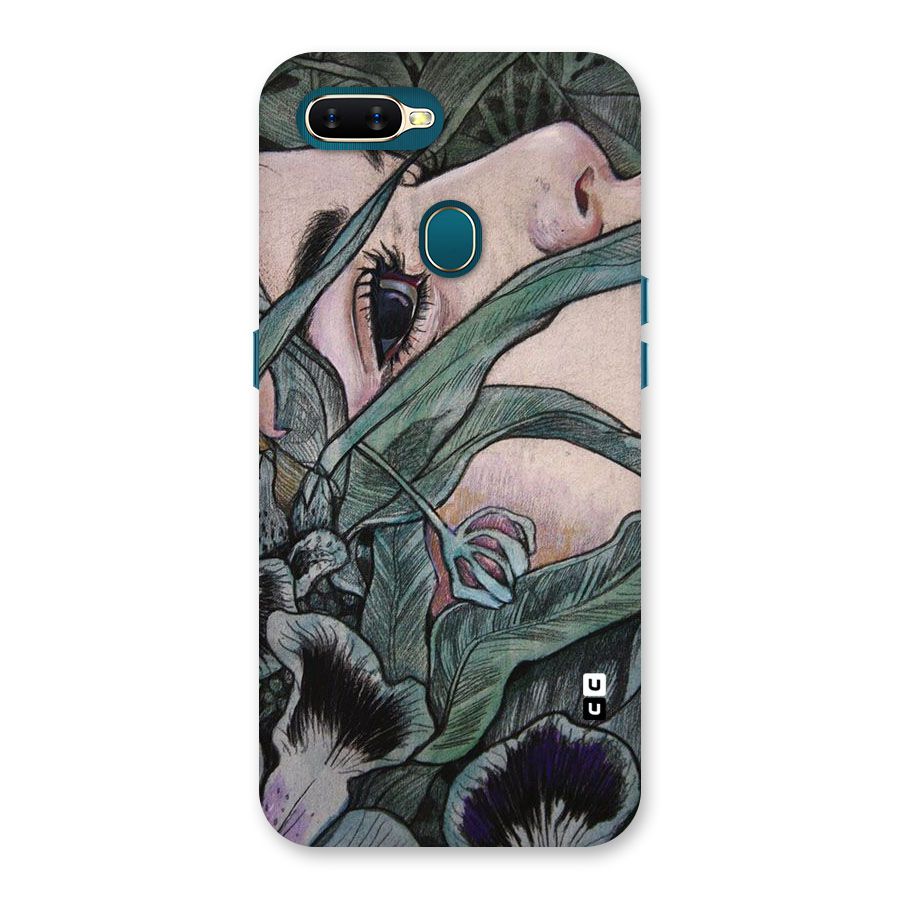 Girl Grass Art Back Case for Oppo A11k