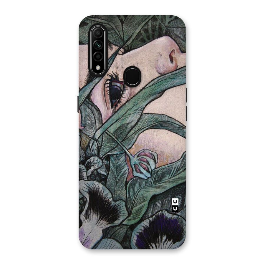Girl Grass Art Back Case for Oppo A31