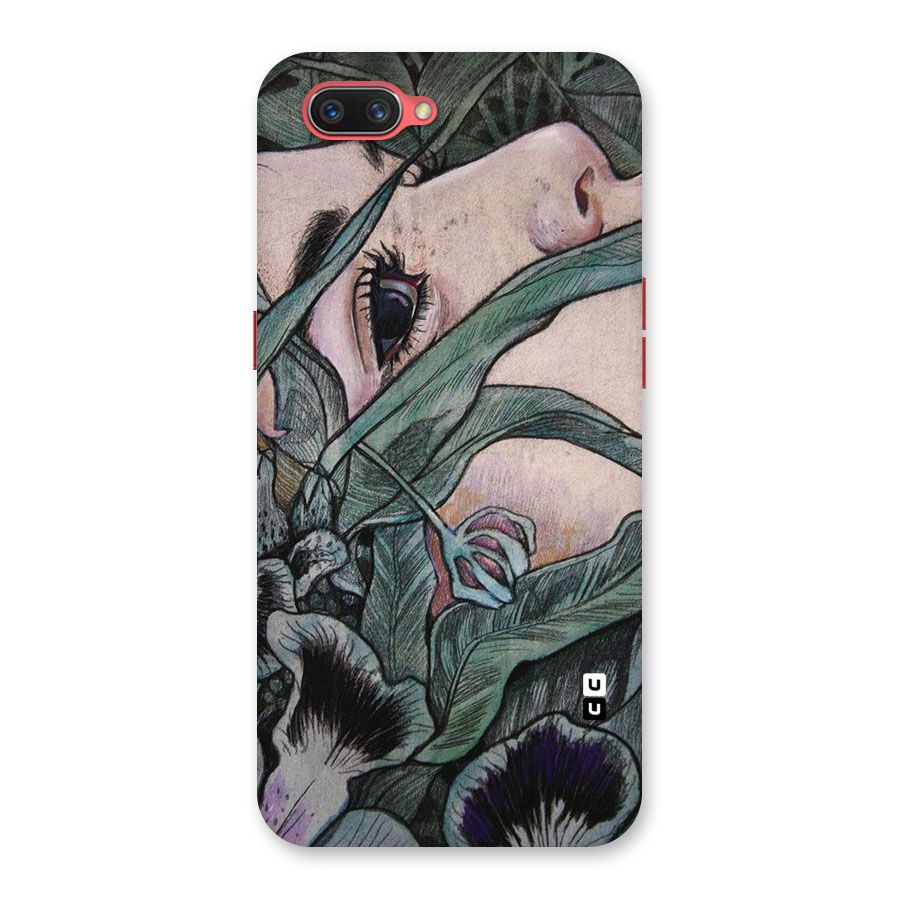 Girl Grass Art Back Case for Oppo A3s