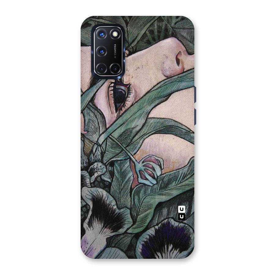 Girl Grass Art Back Case for Oppo A52