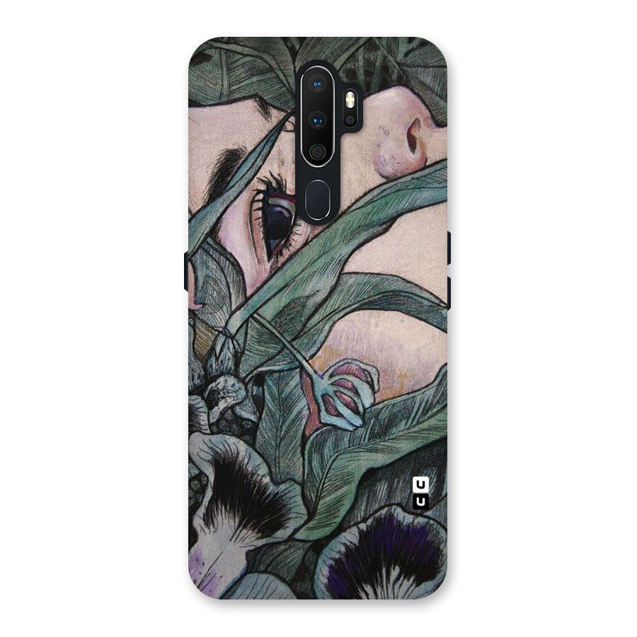 Girl Grass Art Back Case for Oppo A5 (2020)