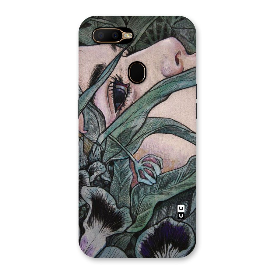 Girl Grass Art Back Case for Oppo A5s