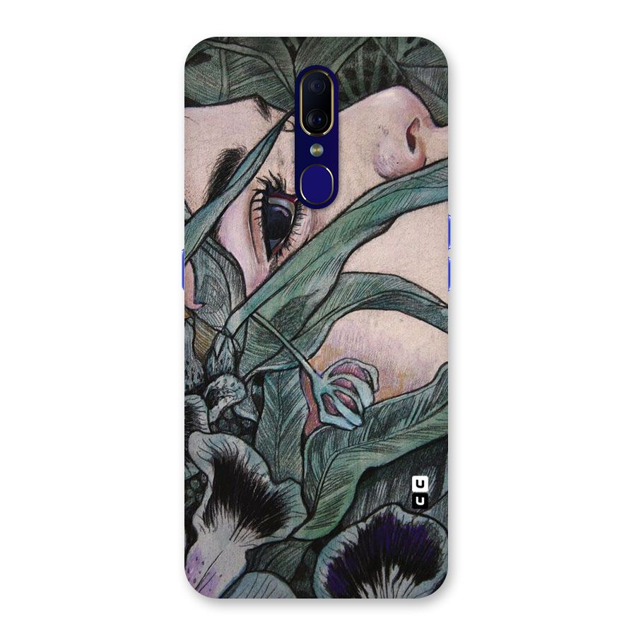 Girl Grass Art Back Case for Oppo A9