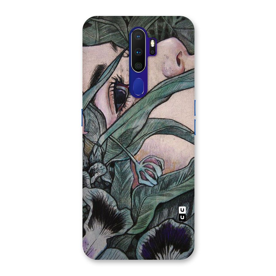 Girl Grass Art Back Case for Oppo A9 (2020)