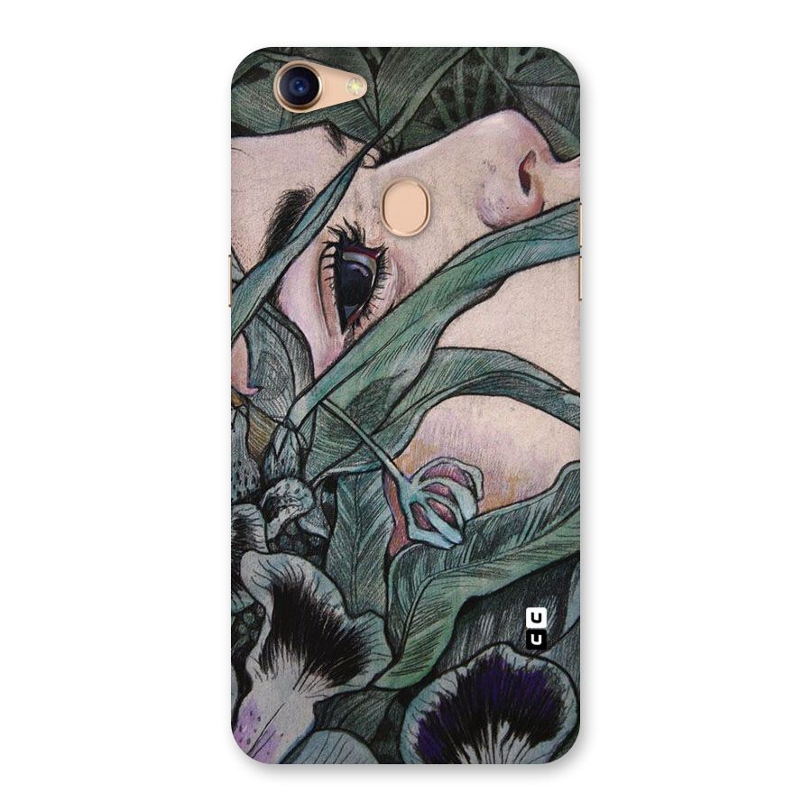 Girl Grass Art Back Case for Oppo F5