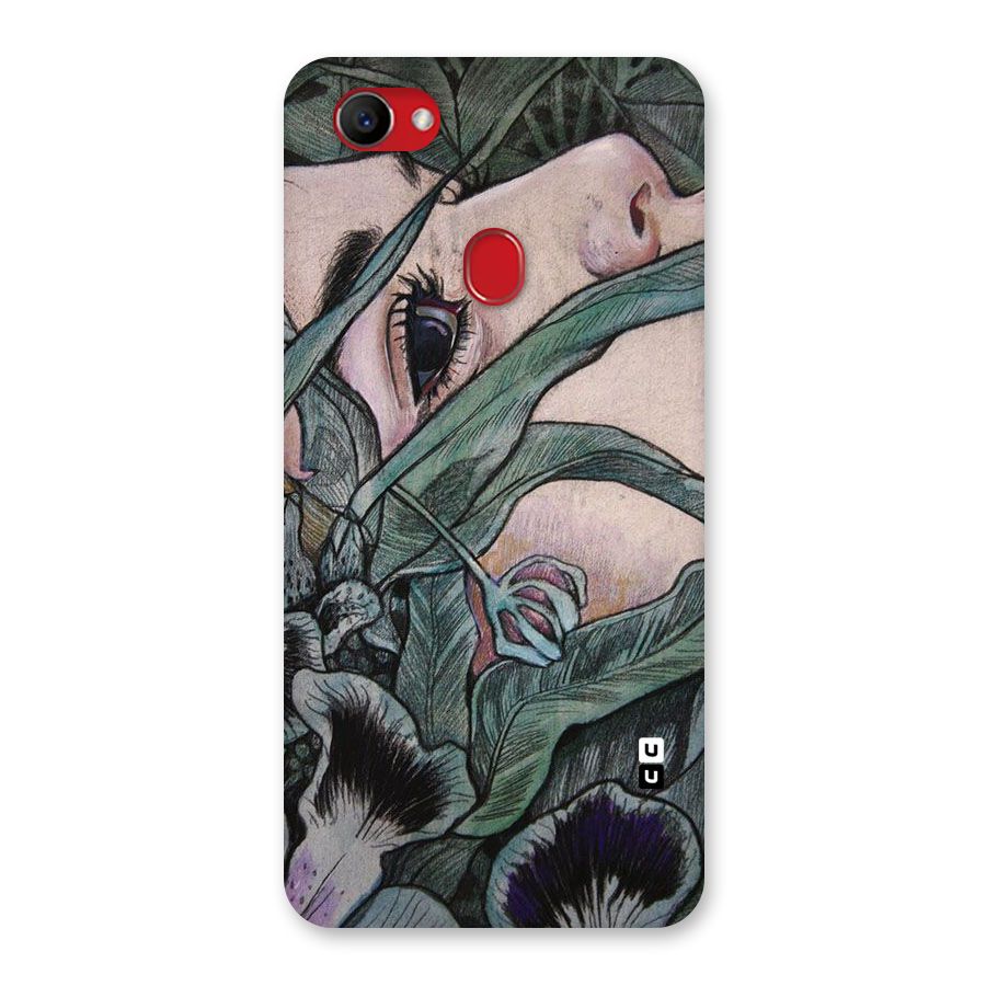 Girl Grass Art Back Case for Oppo F7