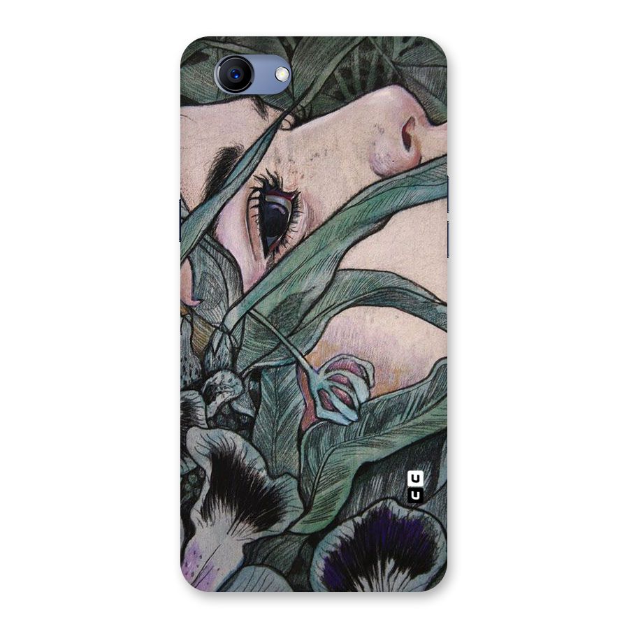 Girl Grass Art Back Case for Oppo Realme 1