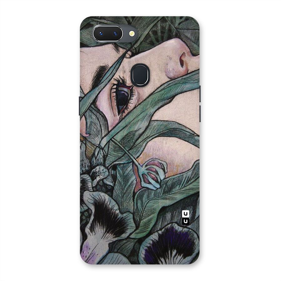 Girl Grass Art Back Case for Oppo Realme 2