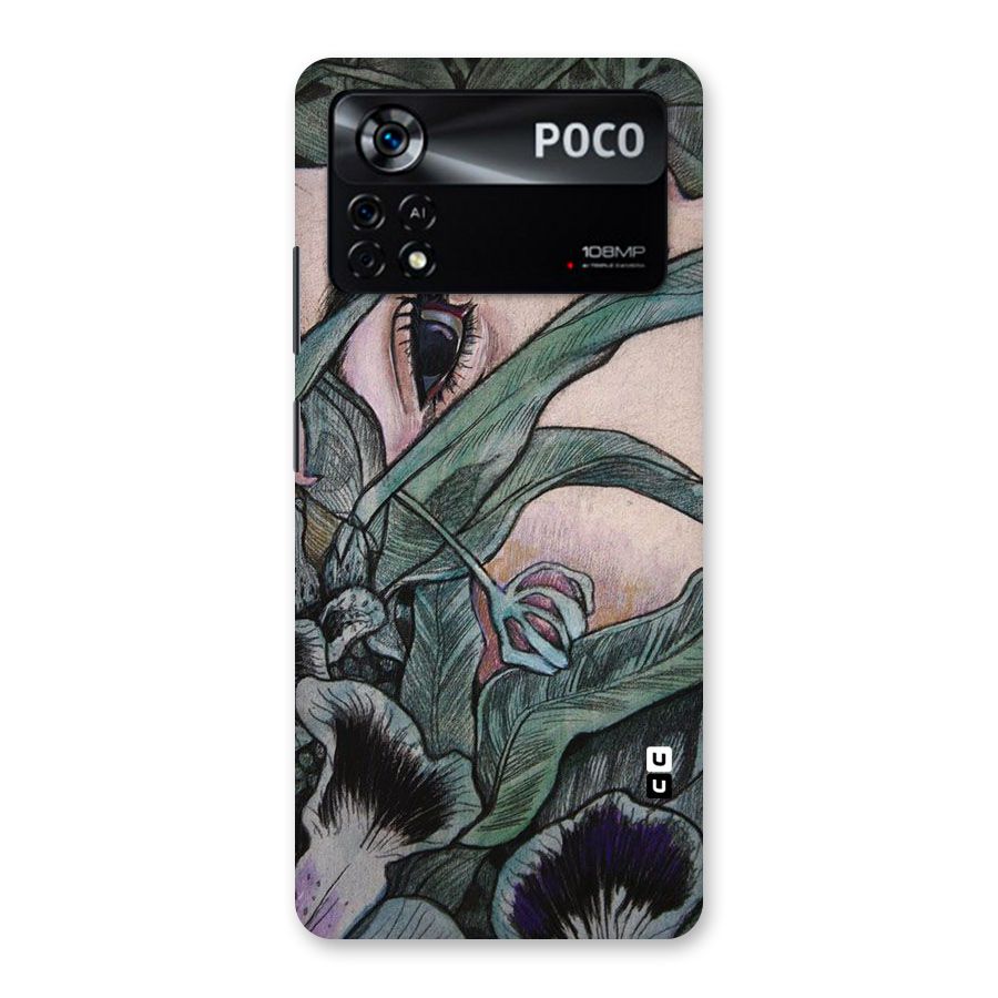 Girl Grass Art Back Case for Poco X4 Pro 5G