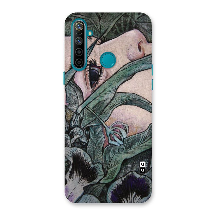 Girl Grass Art Back Case for Realme 5i