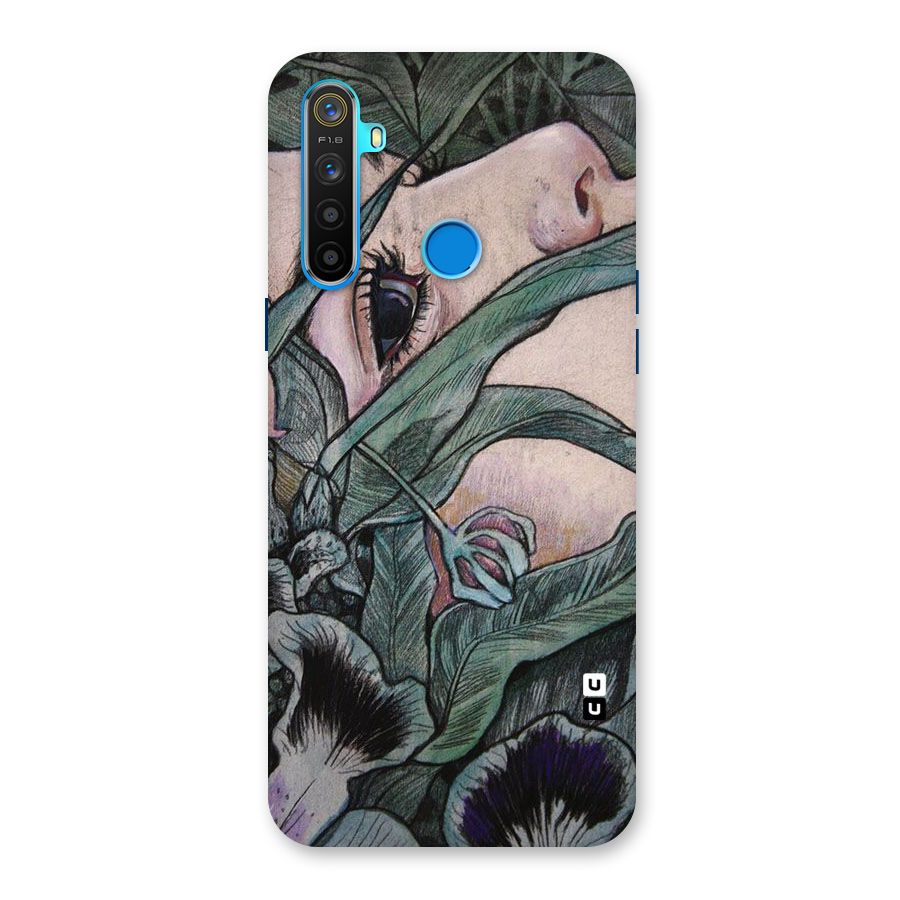 Girl Grass Art Back Case for Realme 5s