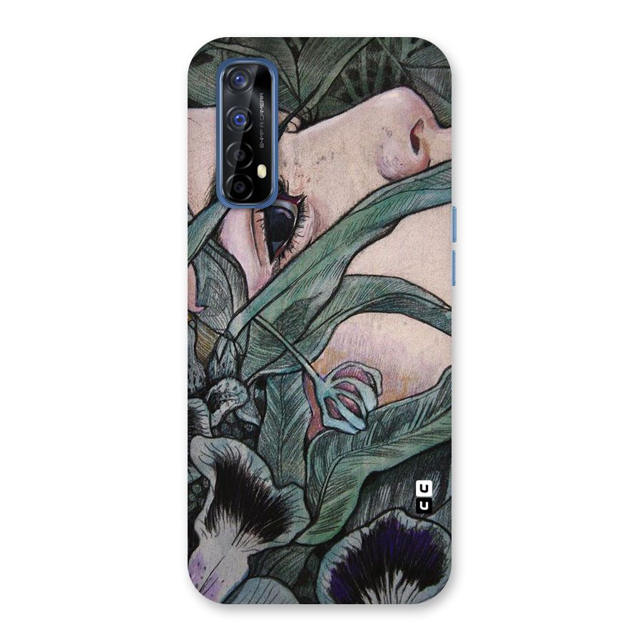 Girl Grass Art Back Case for Realme 7