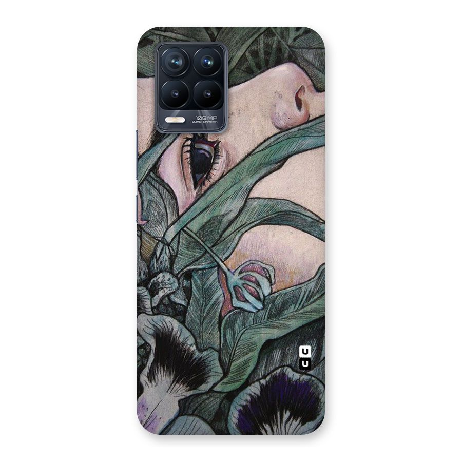 Girl Grass Art Back Case for Realme 8 Pro