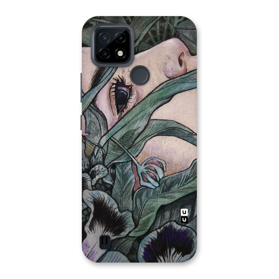 Girl Grass Art Back Case for Realme C21