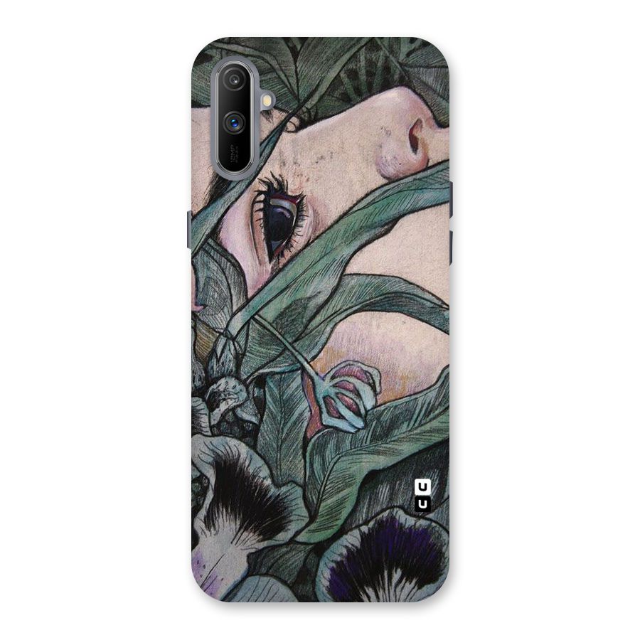 Girl Grass Art Back Case for Realme C3