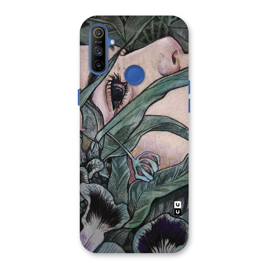 Girl Grass Art Back Case for Realme Narzo 10A