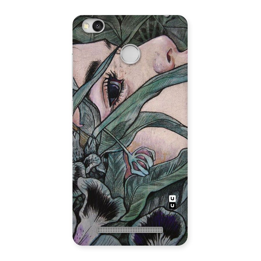 Girl Grass Art Back Case for Redmi 3S Prime