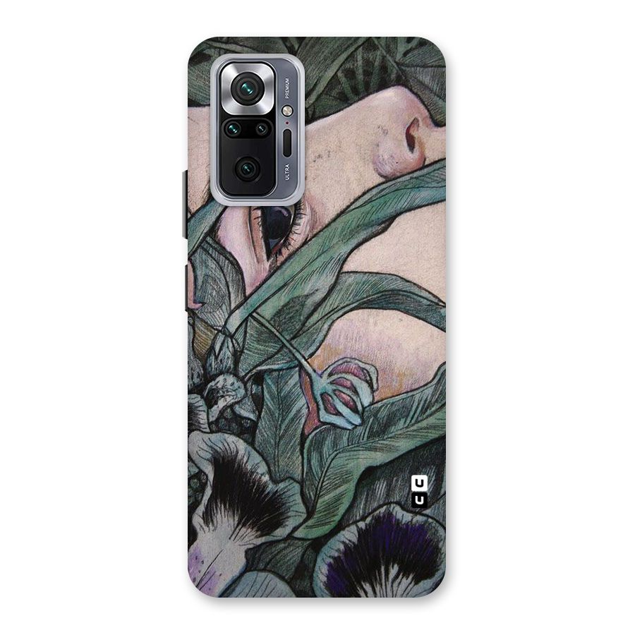 Girl Grass Art Back Case for Redmi Note 10 Pro Max