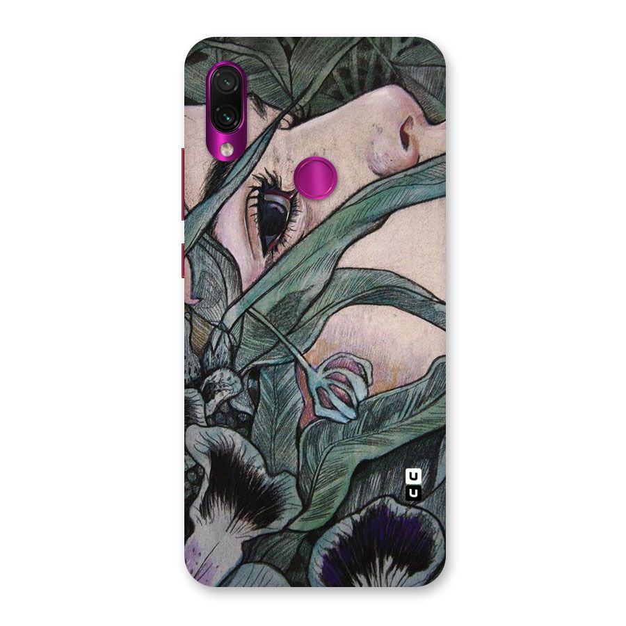 Girl Grass Art Back Case for Redmi Note 7 Pro