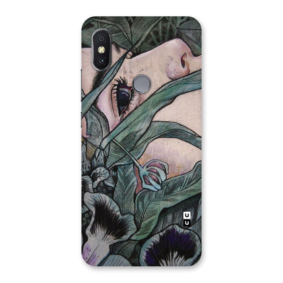 Girl Grass Art Back Case for Redmi Y2