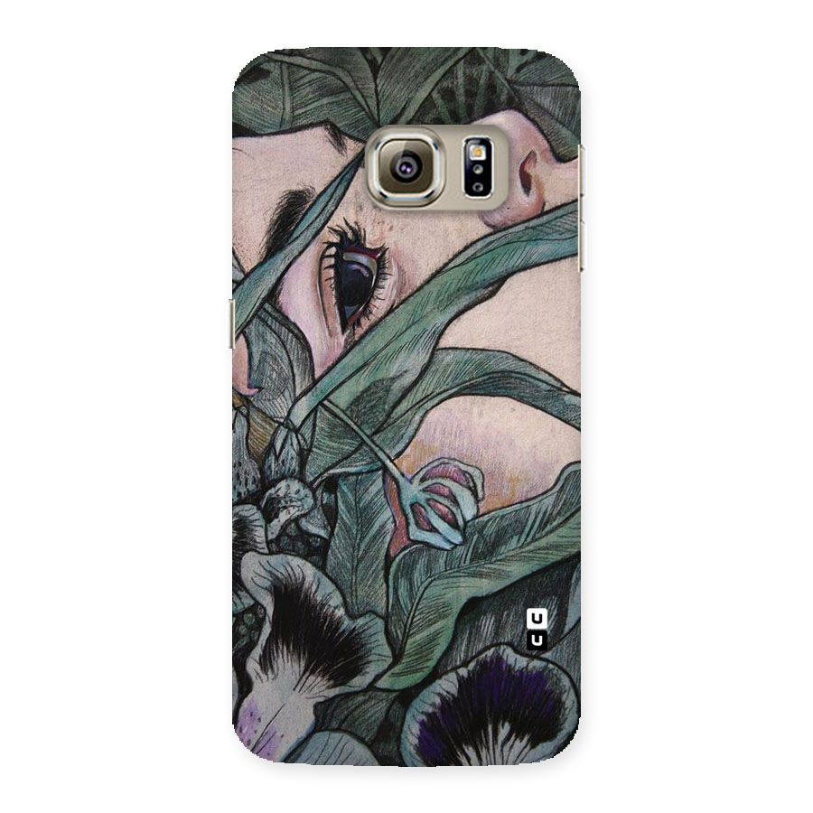 Girl Grass Art Back Case for Samsung Galaxy S6 Edge