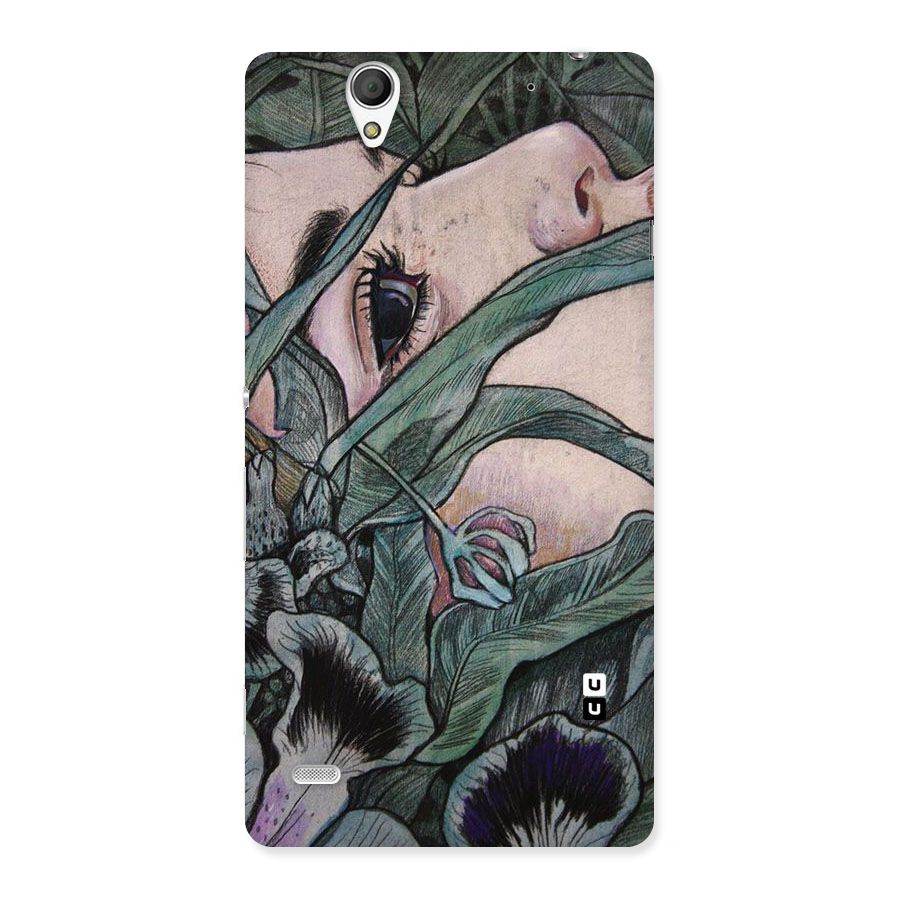 Girl Grass Art Back Case for Sony Xperia C4
