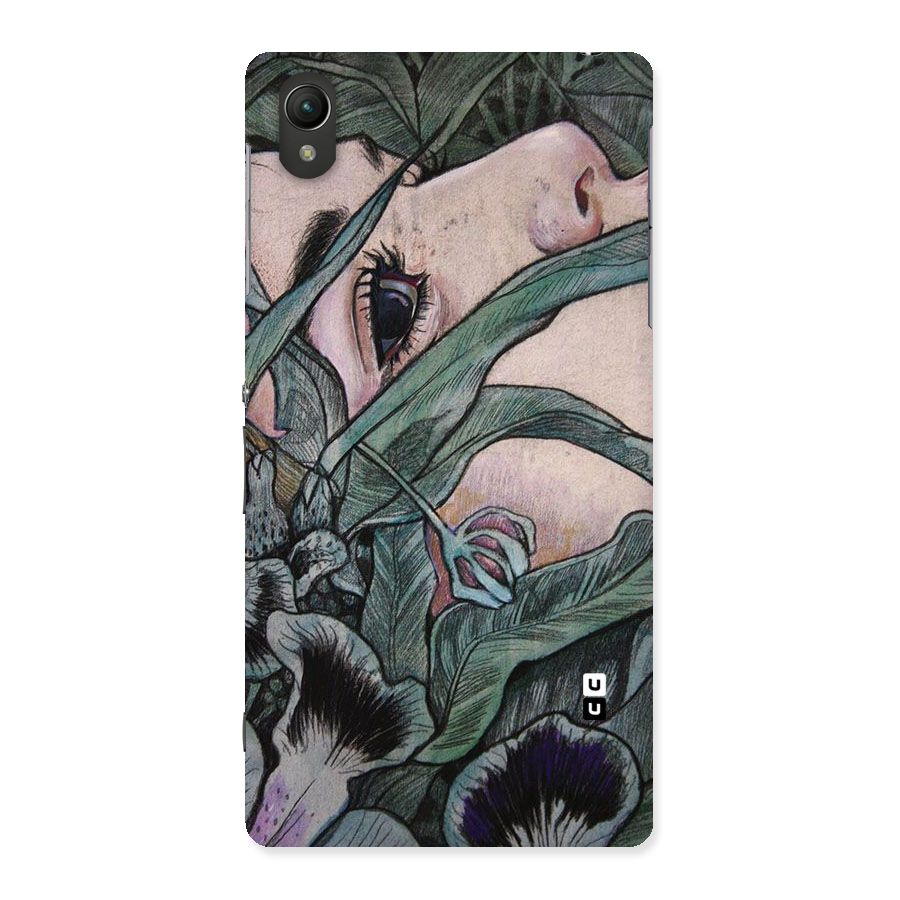 Girl Grass Art Back Case for Sony Xperia Z2