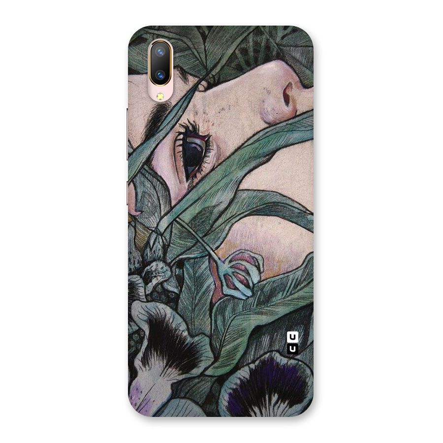 Girl Grass Art Back Case for Vivo V11 Pro