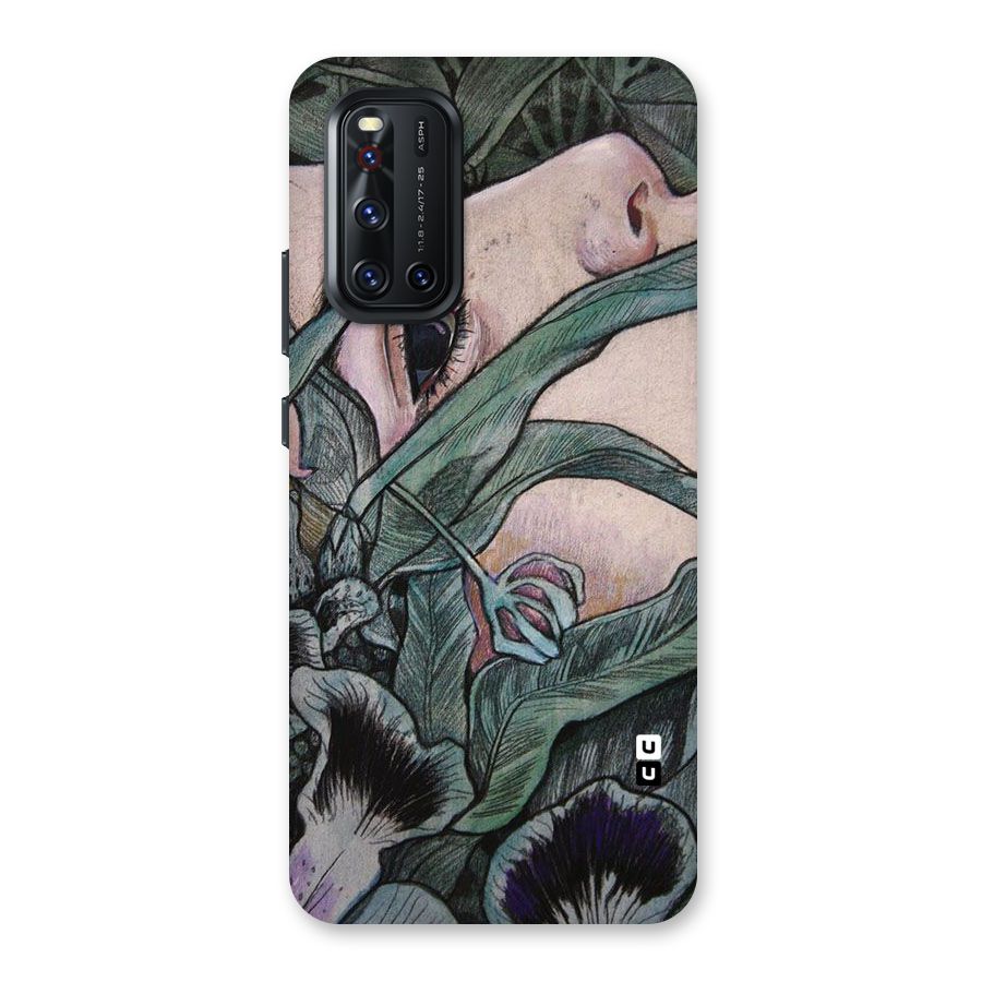 Girl Grass Art Back Case for Vivo V19