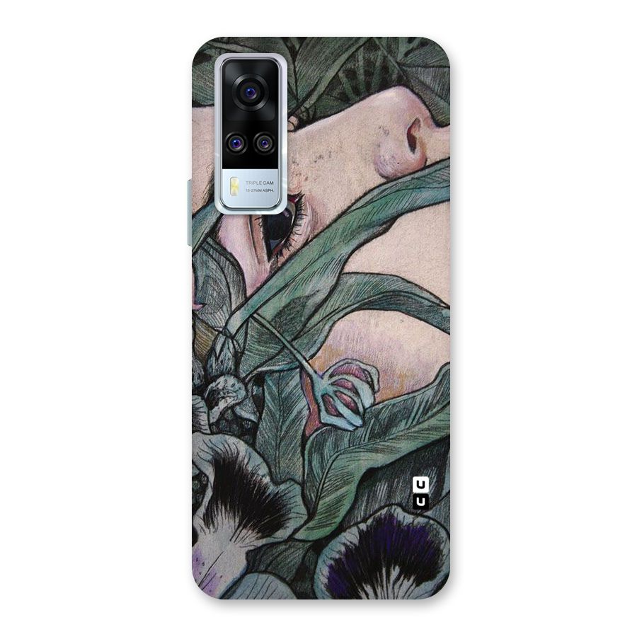 Girl Grass Art Back Case for Vivo Y31
