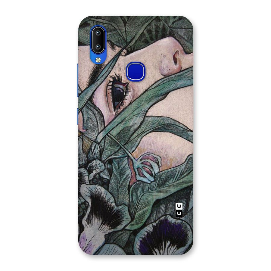 Girl Grass Art Back Case for Vivo Y91