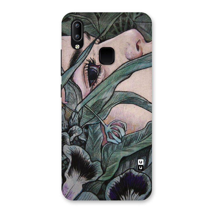 Girl Grass Art Back Case for Vivo Y93