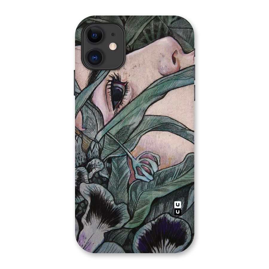 Girl Grass Art Back Case for iPhone 11