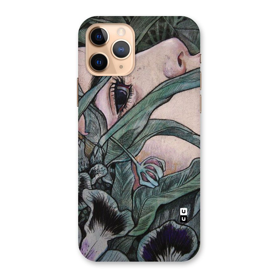 Girl Grass Art Back Case for iPhone 11 Pro