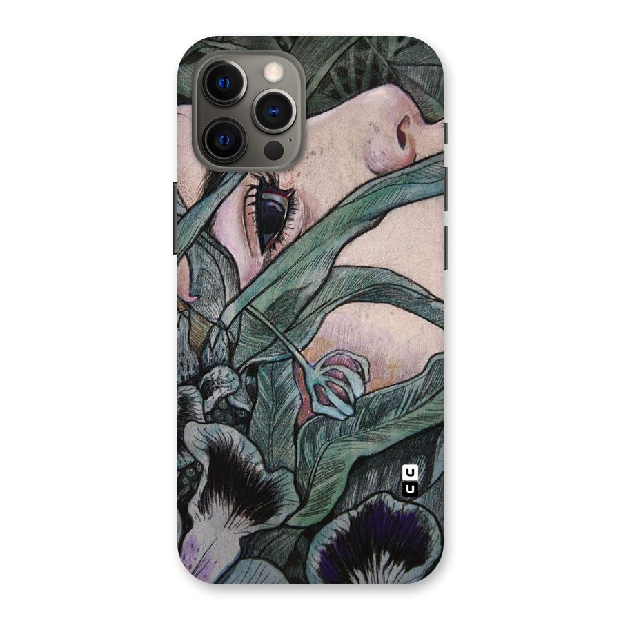 Girl Grass Art Back Case for iPhone 12 Pro Max
