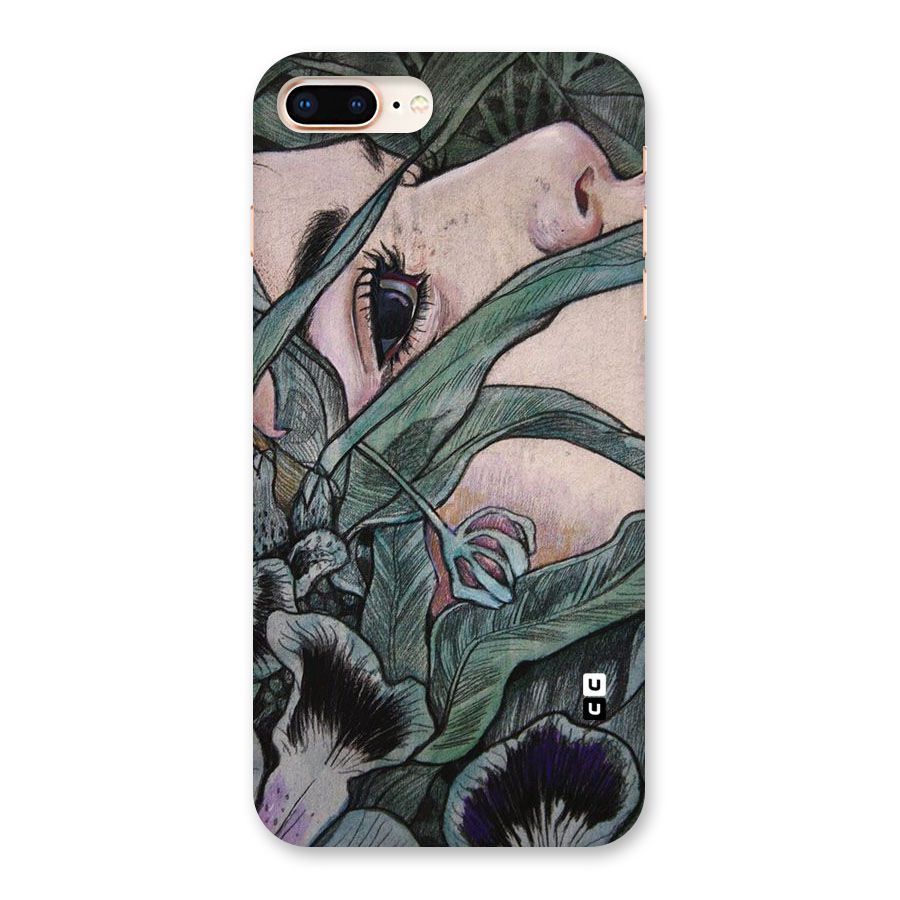 Girl Grass Art Back Case for iPhone 8 Plus