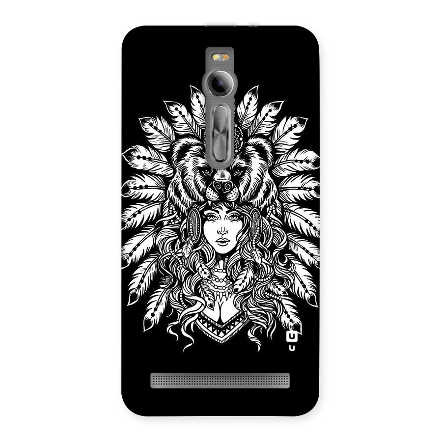 Girl Pattern Art Back Case for Asus Zenfone 2
