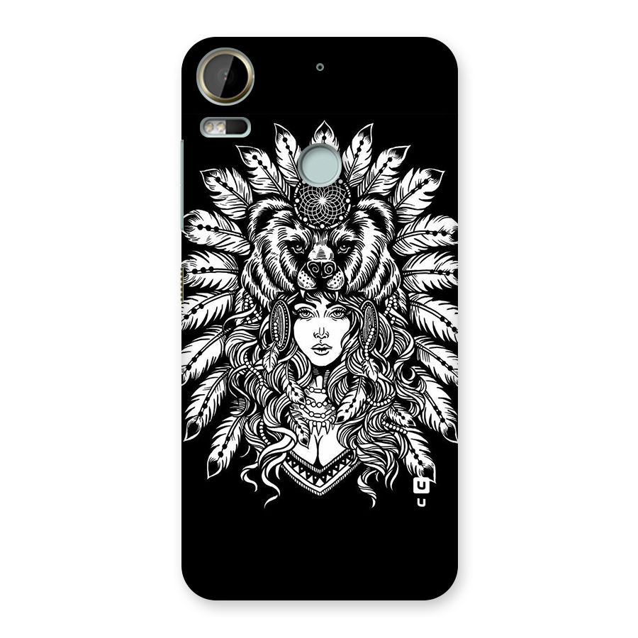 Girl Pattern Art Back Case for Desire 10 Pro