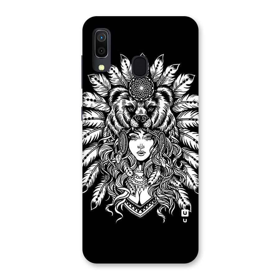 Girl Pattern Art Back Case for Galaxy A20