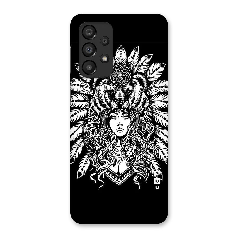 Girl Pattern Art Back Case for Galaxy A33 5G